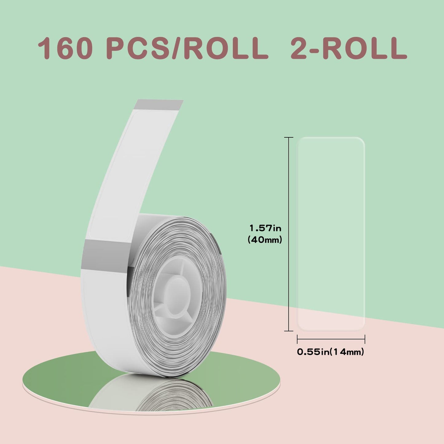 NIIMBOT D11/D110/D101 Printer Label Tape - 3 Rolls | Office & Home Labeling Replacement